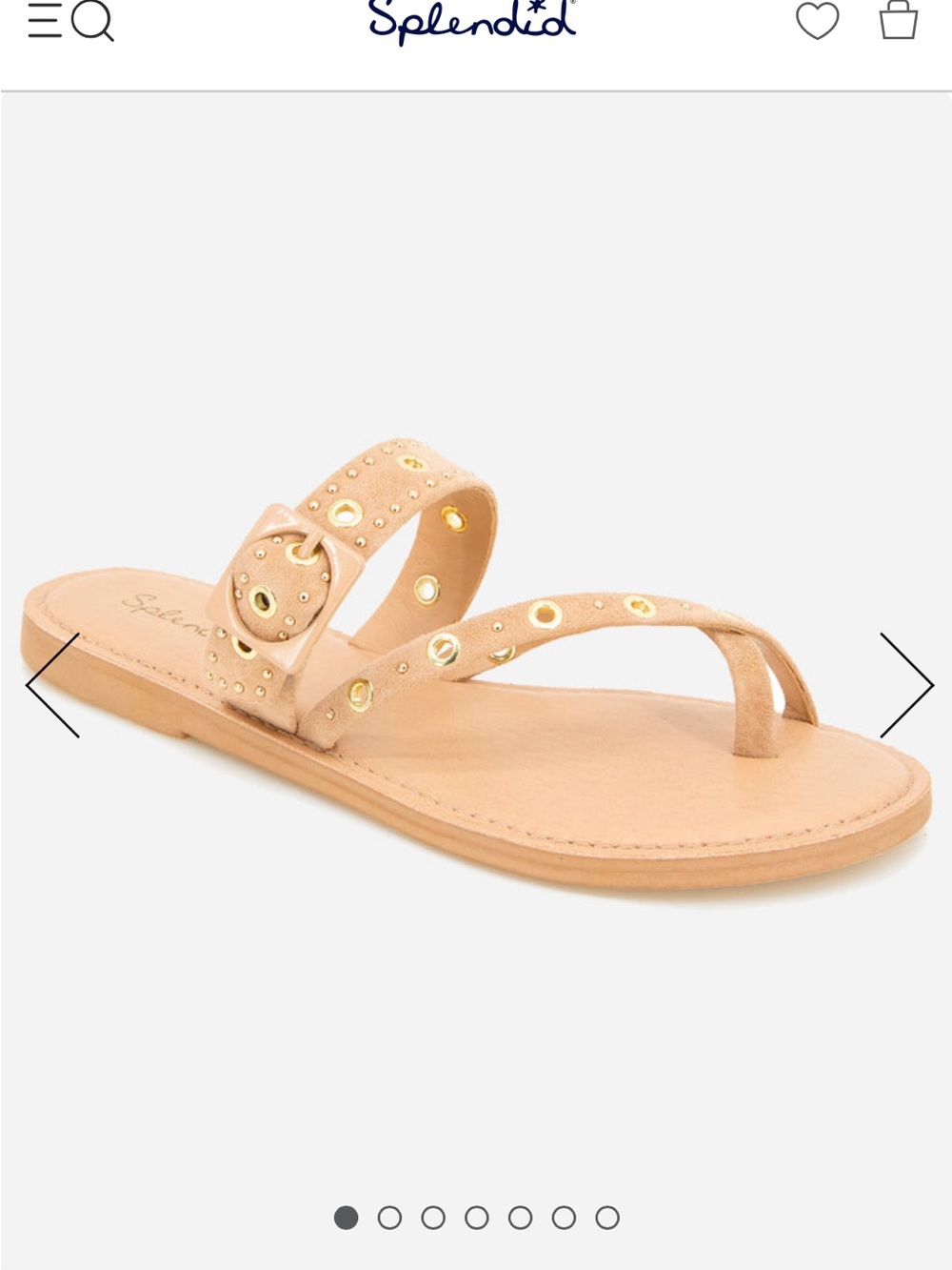 Splendid Sutton Sandal in Honey size 9